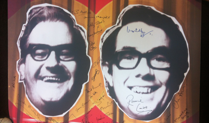 Win an exclusive Two Ronnies poster | To mark Gold's new tribute series