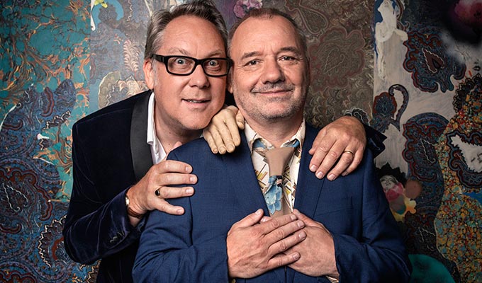 'When we're writing it's like we're 15 again' | Vic Reeves and Bob Mortimer talk about their comedy partnership