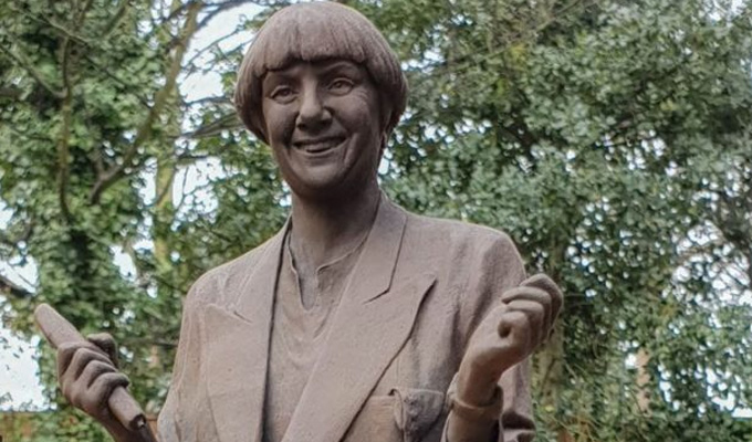 Victoria Wood statue to be unveiled tomorrow | But will it silence critics who say it looks more like Peter Beardsley?