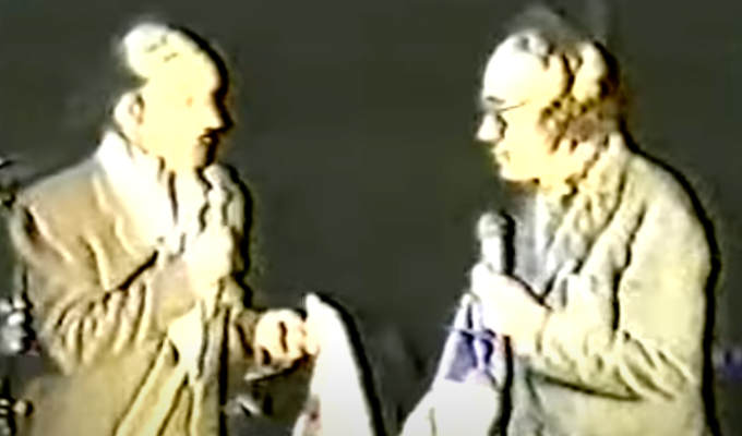 Rare Vic Reeves and Bob Mortimer footage unearthed | Early film of live Big Night Out shows posted on YouTube