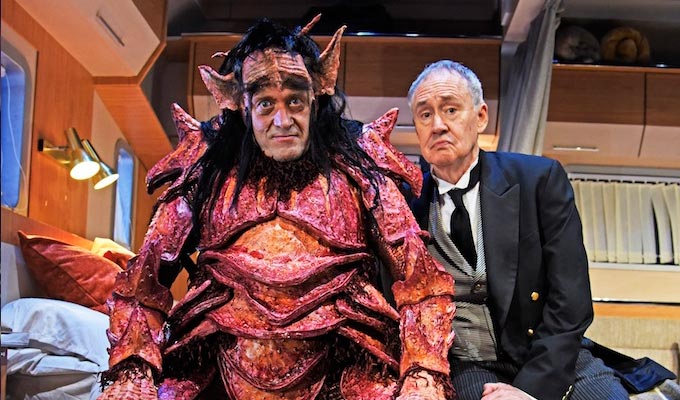 First images of Adrian Edmondson and Nigel Planer in Vulcan 7 | New stage comedy, set on a fantasy film
