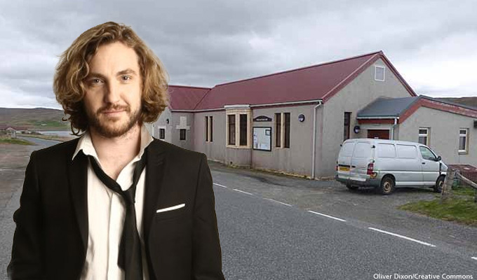 Seann Walsh gets away from it all... | New tour visits remote venues
