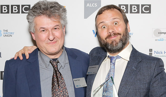 My one tip for writers: Be a friend of David Mitchell | Full text of awards speech hailing John Finnemore