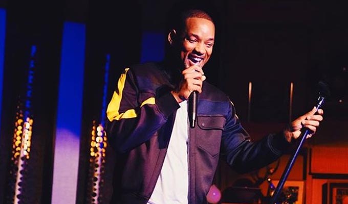 Now look who's doing stand-up... | Will Smith knocks an item of his bucket list