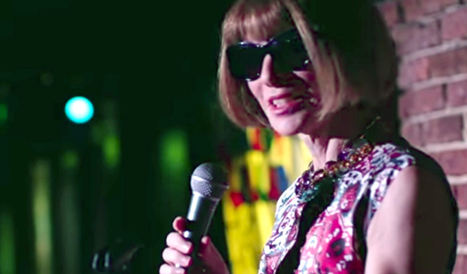 Anna Wintour does stand-up | Watch Vogue editor's sketch with Amy Schumer
