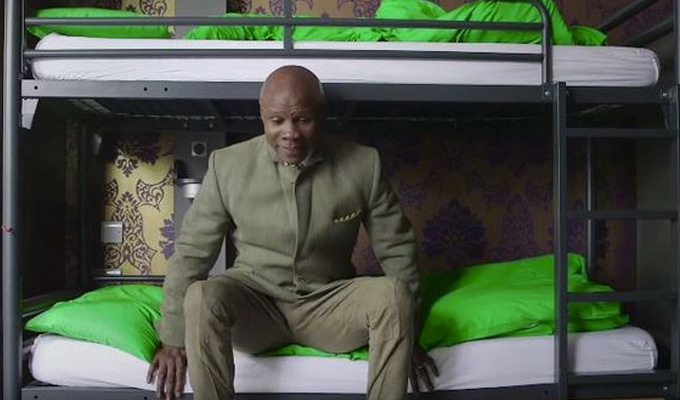 Youth Hostelling with Chris Eubank hits screens | Finally! Alan Partridge's idea comes good