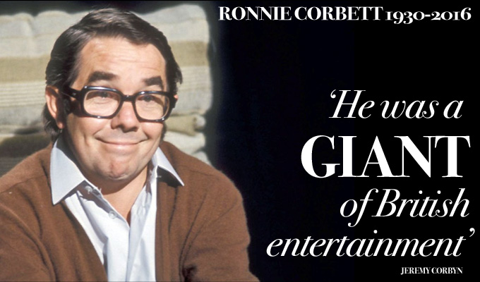 ...And it's goodnight from him | Ronnie Corbett dies at 85 ...And it's goodnight from him | Ronnie Corbett dies at 85