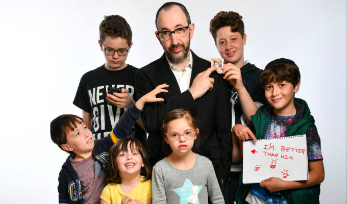New radio comedy for Ashley Blaker - and his family | 6.5 Children 'fiinds funny in raising children with disabilities’