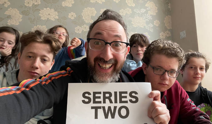 Radio 4 renews Ashley Blaker: 6.5 Children | Four more episodes about comic's unusual family