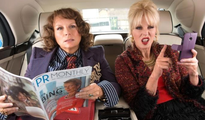 Gold to make an AbFab retrospective | Jennifer Saunders breaks the news Gold to make an AbFab retrospective | Jennifer Saunders breaks the news
