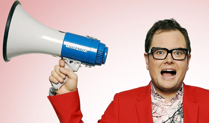 Alan Carr's tour manager attacked | Row with selfie-seekers ends in hospital trp Alan Carr's tour manager attacked | Row with selfie-seekers ends in hospital trp