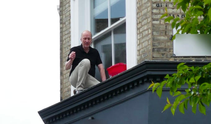 Ade me! | Edmondson calls fire brigade after getting stuck cleaning windows