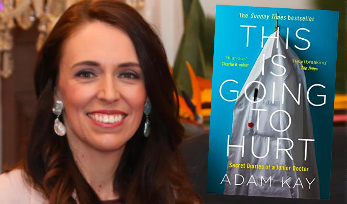 Read in all the right places... | Jacinda Ardern praises Adam Kay's book
