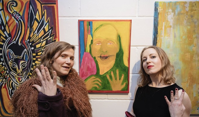 Opening their art | Comedians' exhibition gets under way