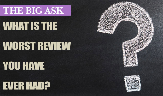 'This isn't comedy, this is a cry for help' | The Big Ask: What is the worst review you have ever had?