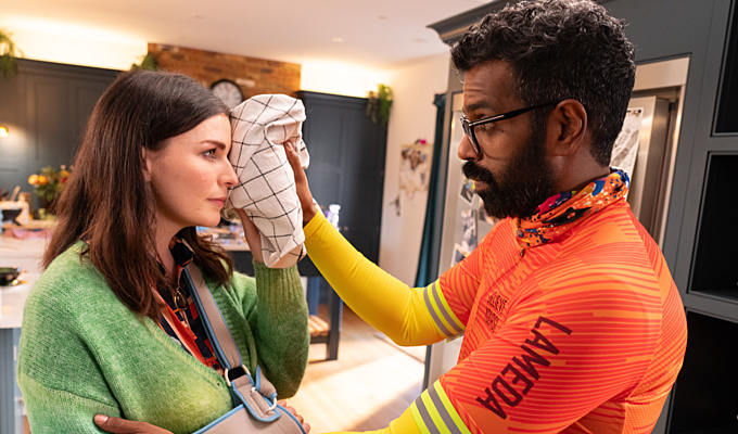 Aisling Bea: I found it hard to kiss Romesh | ...and why she was on painkillers for the whole shoot