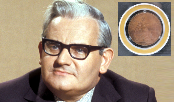 In for a penny, in for £5,000 | Ronnie Barker's lucky coin goes under the hammer