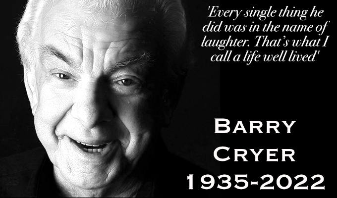 Barry Cryer dies at 86 | Tributes to comedy giant