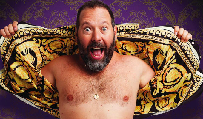 Bert_Kreischer exposing his chest