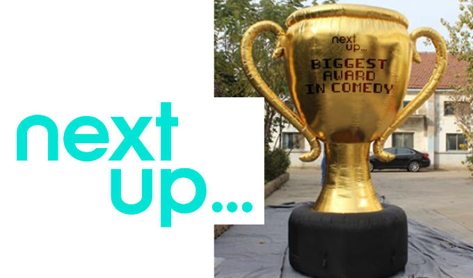 The biggest prize in comedy - literally! | Nextup offers a 2m trophy to one Edinburgh Fringe show