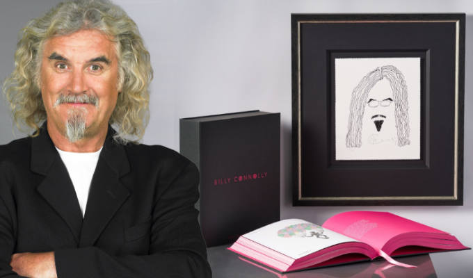 Billy Connolly publishes a very high-end art book | Coffee table title starts at £995