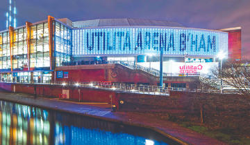 arena birmingham utilita chortle comedy map midlands