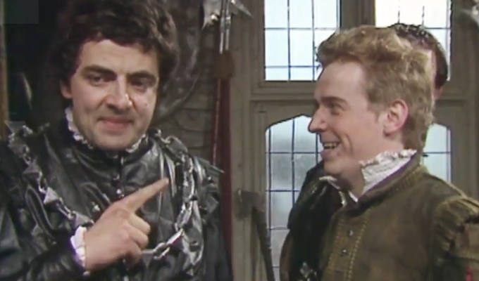 Blackadder pilot with Philip Fox as Baldrick