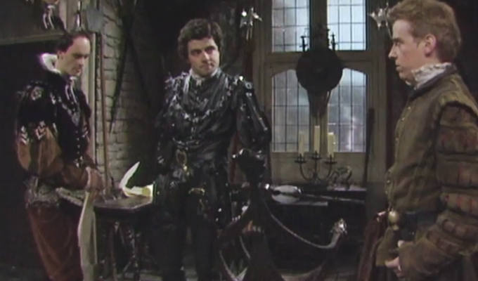 Another still from the Blackadder pilot