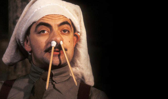 Blackadder made our lives a misery | ...so says, erm, Mrs Blackadder