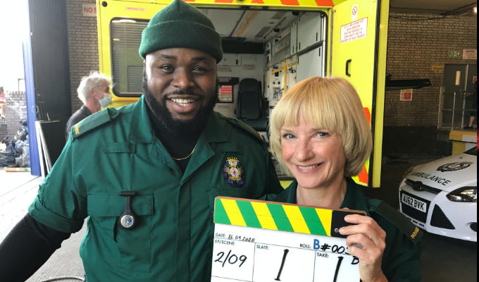 Julian Barratt and Sam Campbell join Sky's Bloods | Samson Kayo and Jane Horrocks start shooting paramedic comedy Julian Barratt and Sam Campbell join Sky's Bloods | Samson Kayo and Jane Horrocks start shooting paramedic comedy