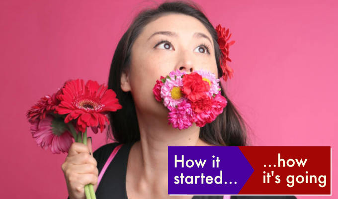 Bonnie He: How it started, how it's going | American comedian gives us a status report on her first Fringe
