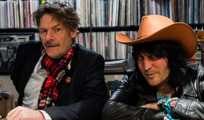 Boosh reunite for World Record Day | Julian Barratt and Noel Fielding get together to launch their old shows on vinyl