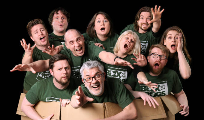  Improv Comedy with Box of Frogs