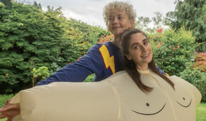 'The first thing she did after the tumour diagnosis was put on an inflatable sumo suit...' | Charly Clive and Ellen Robertson on their new BBC comedy Britney