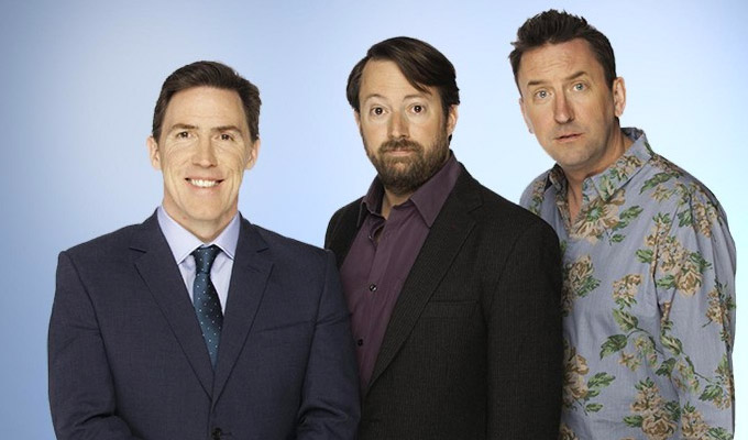 Rob Brydon, Lee Mack and David Mitchell back on the road | Would we lie to you?