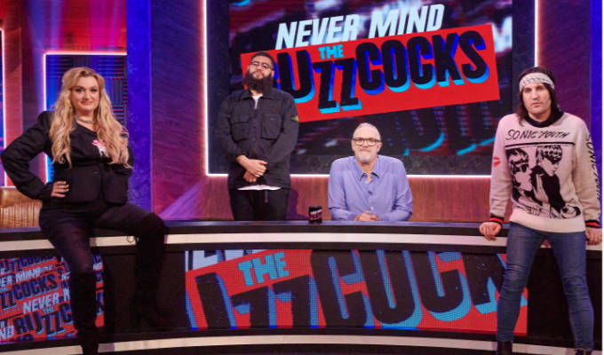 Never Mind The Buzzcocks returns: Interviews with the new team | Greg Davies, Daisy May Cooper, Noel Fielding and Jamali Maddix