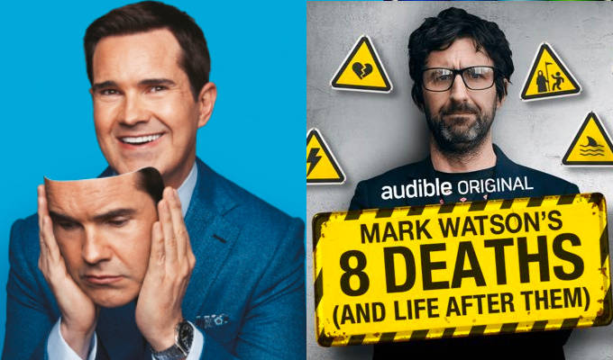 Before & Laughter by Jimmy Carr and 8 Deaths by Mark Watson | Two comedians' self-help memoirs reviewed Before & Laughter by Jimmy Carr and 8 Deaths by Mark Watson | Two comedians' self-help memoirs reviewed