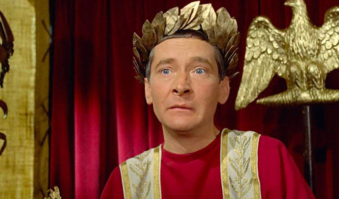 Own a tunic that will live in infamy... | Carry On Cleo costume goes under the hammer