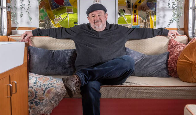'It was really hard having to down tools and admit I wasn’t coping, especially on camera' | Johnny Vegas on the second series of Carry On Glamping