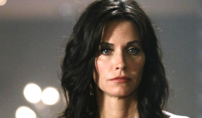 Courtney Cox works on ITV sitcom | As a new age guru