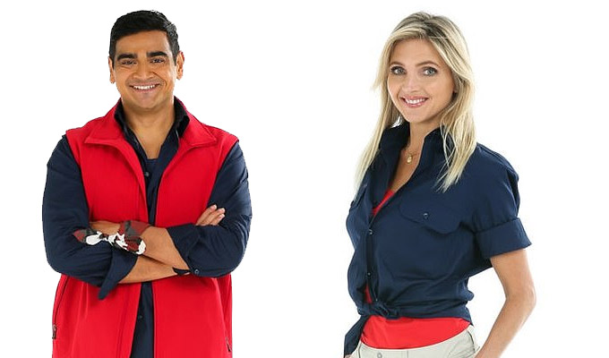 Comedians join I'm A Celebrity in Australia | Nikki Osborne and Dilruk Jayasinha enter jungle