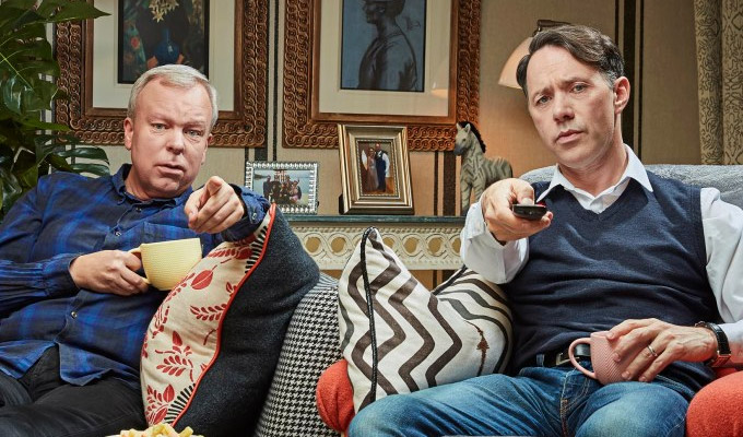 Inside No 9 pair join Gogglebox | Steve Pemberton and Reece Shearsmith in celebrity special