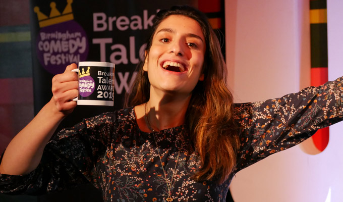 Celya's AB fab | French comic scoops Birmingham Comedy Festival award