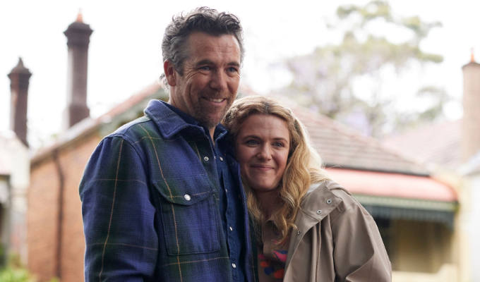 Patrick Brammall and Harriet_Dyer in Colin From Accounts s2