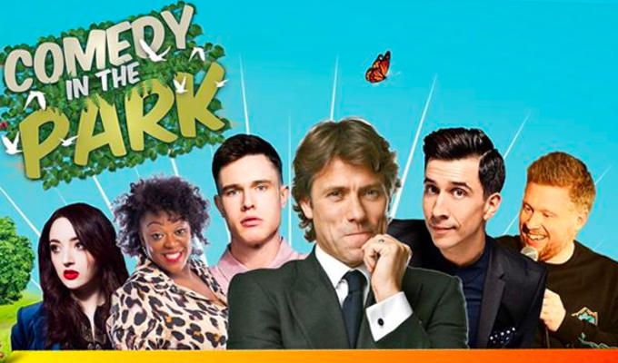 Fans struggle for refunds as Comedy In The Park gigs cancelled | Promoters cease trading