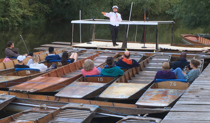 Punting Comedy | Gig review by Steve Bennett on the River Cherwell, Oxford
