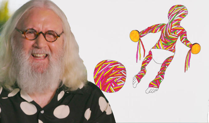 Billy Connolly: I couldn't help but borrow from my hero | Comedian unveils new artwork