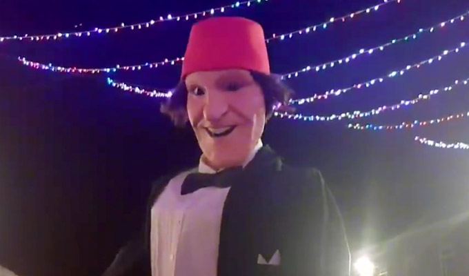 Lights, switch... switch, lights | Tommy Cooper puppet illuminates Exeter
