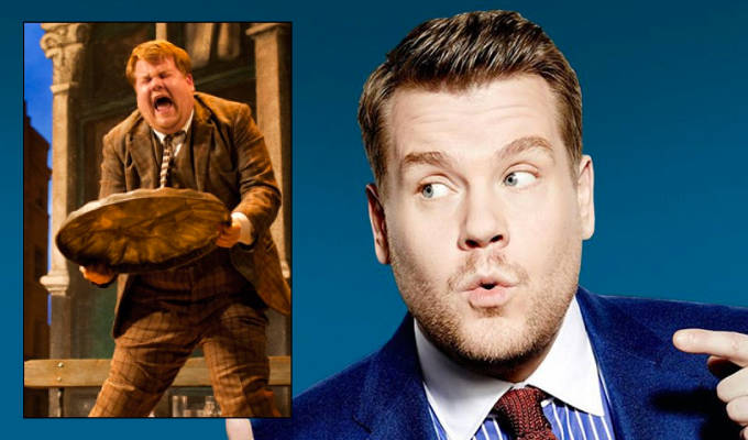Being smacked in the head every night has its consequences.... | James Corden reveals the story behind his eye surgery