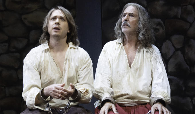 Joe Thomas and Neil Morrissey in The Crown Jewels